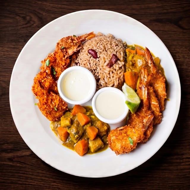 Coconut Fried Shrimp.