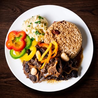 Braised oxtail