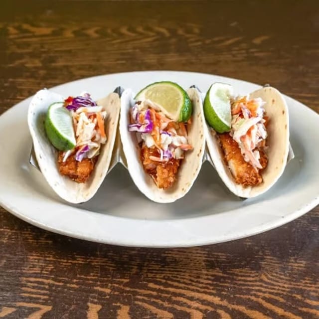 Caribbean Street Tacos.