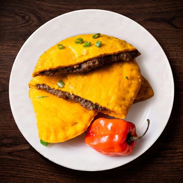 Jamaican beef patties.