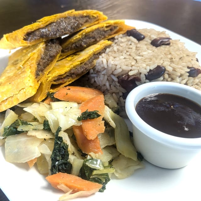 Jamaican beef patties.
