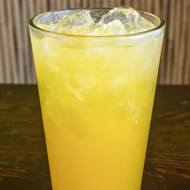 Mango margarita mocktail.