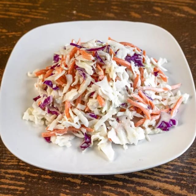 Jamaican street slaw.