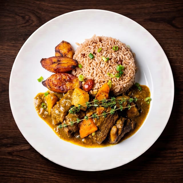 Curry Goat.
