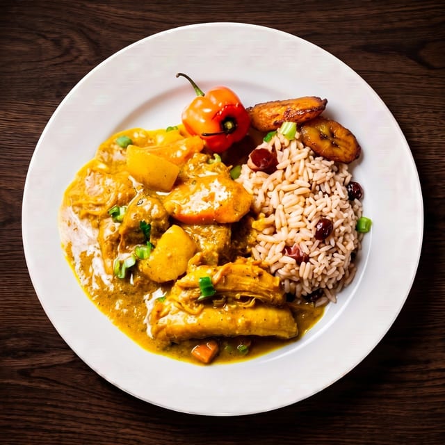 Coconut Curry Chicken.