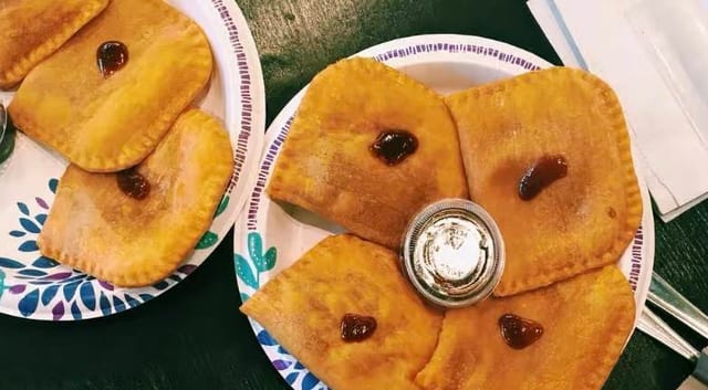 Jamaican beef patties.