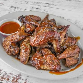 Smoked jerk wings